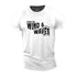 Men's Even The Wind And The Waves Obey Him Cotton T-Shirt